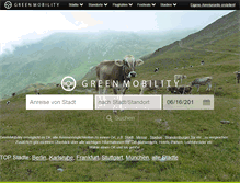 Tablet Screenshot of greenmobility.de