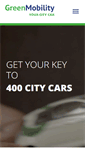 Mobile Screenshot of greenmobility.com